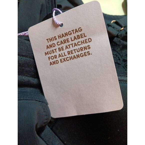 Savage X Fenty Not Sorry Womens 38DDD Padded Half Cup & Lace Underwire Black NWT - Picture 6 of 7